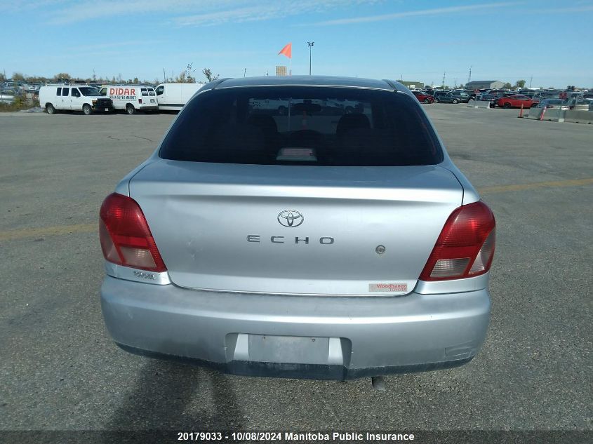 2002 Toyota Echo VIN: JTDBT123920224982 Lot: 20179033