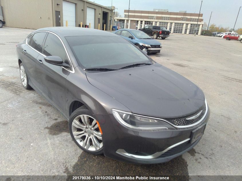 2016 Chrysler 200 S VIN: 1C3CCCAB3GN142978 Lot: 20179036