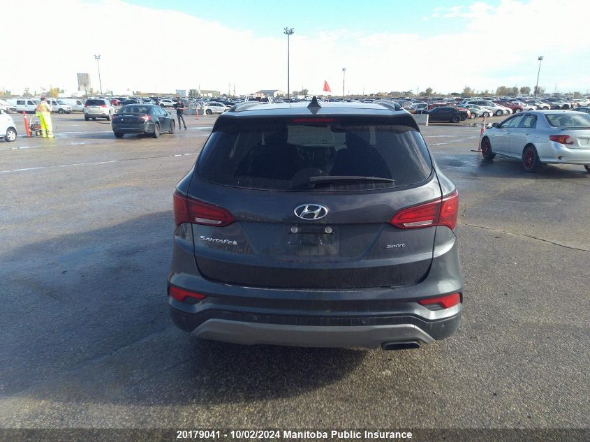 2017 Hyundai Santa Fe Sport VIN: 5XYZUDLB9HG411239 Lot: 20179041