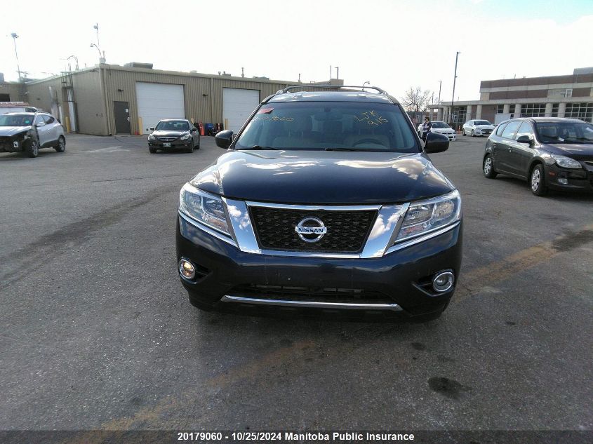 2015 Nissan Pathfinder Sl VIN: 5N1AR2MM3FC705848 Lot: 20179060