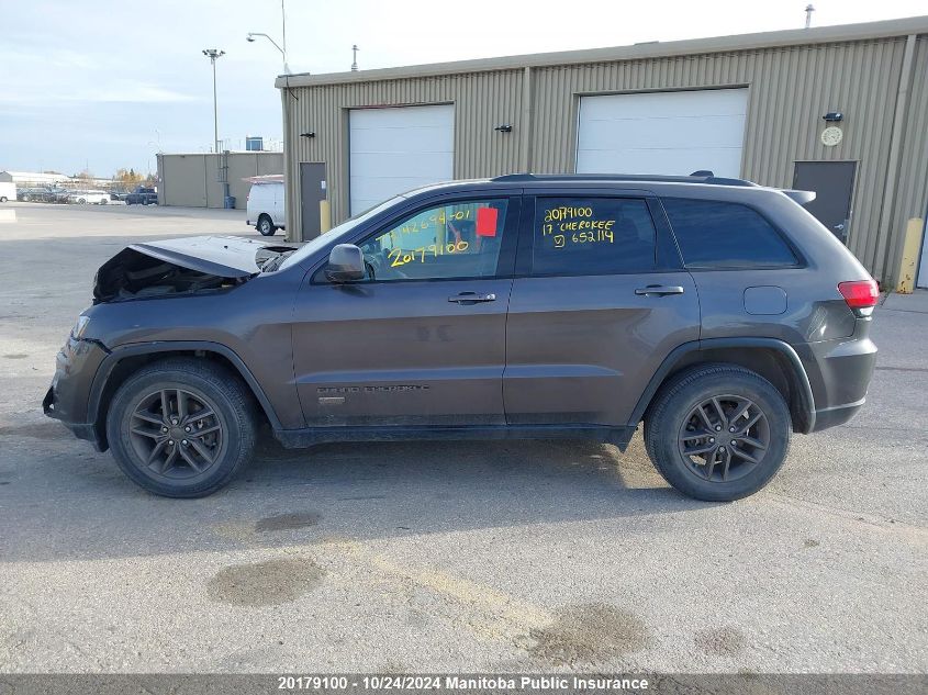 2017 Jeep Grand Cherokee Laredo VIN: 1C4RJFAG0HC652114 Lot: 20179100