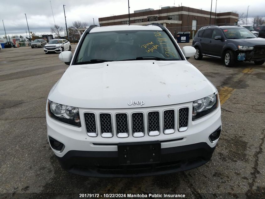 2016 Jeep Compass High Altitude VIN: 1C4NJDAB4GD618449 Lot: 20179172