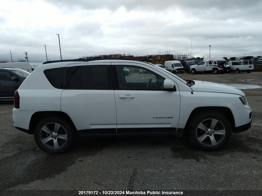 2016 Jeep Compass High Altitude VIN: 1C4NJDAB4GD618449 Lot: 20179172