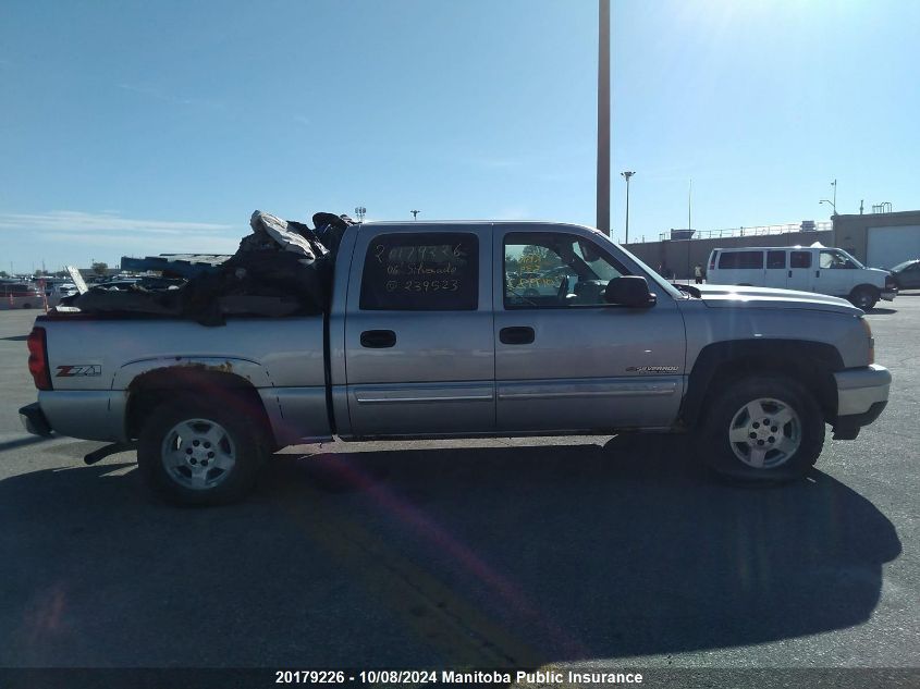 2006 Chevrolet Silverado 1500 Ls Crew Cab VIN: 2GCEK13T761239523 Lot: 20179226