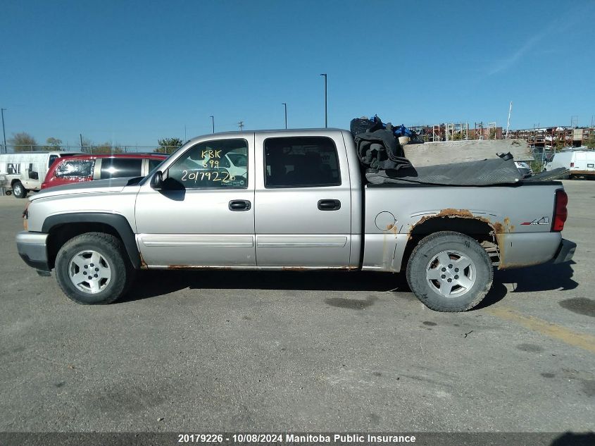 2006 Chevrolet Silverado 1500 Ls Crew Cab VIN: 2GCEK13T761239523 Lot: 20179226