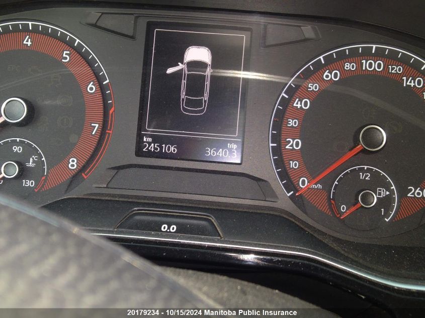 2019 Volkswagen Jetta 1.4 Tsi VIN: 3VWE57BU1KM046126 Lot: 20179234