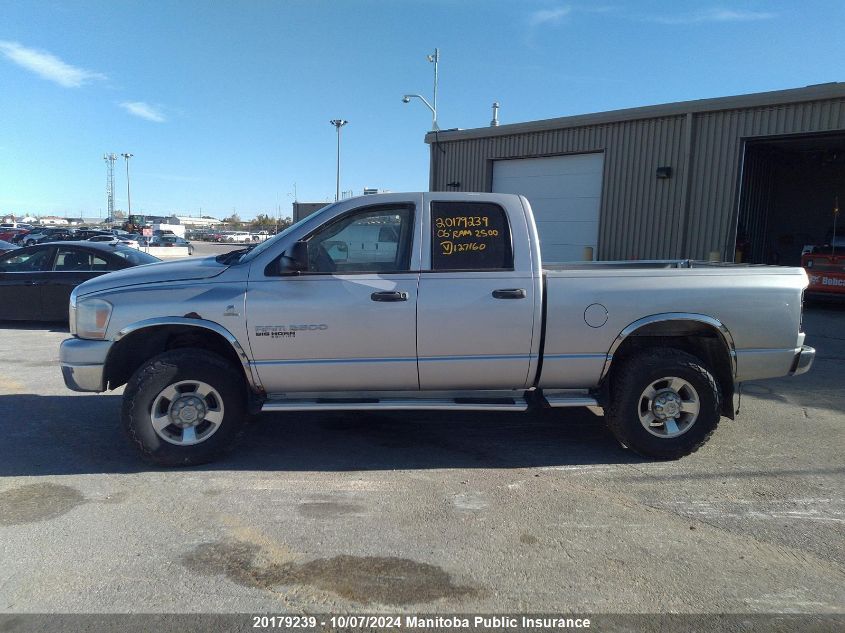 3D7KS28C96G127160 2006 Dodge Ram 2500 Slt Quad Cab