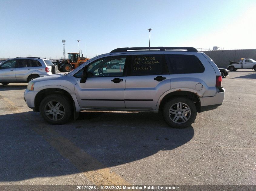 2006 Mitsubishi Endeavor Ls VIN: 4A4MN21S06E075123 Lot: 20179268