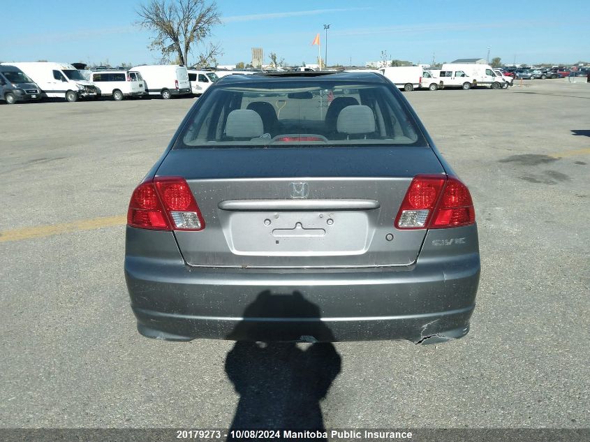 2HGES16685H039960 2005 Honda Civic Lx-G