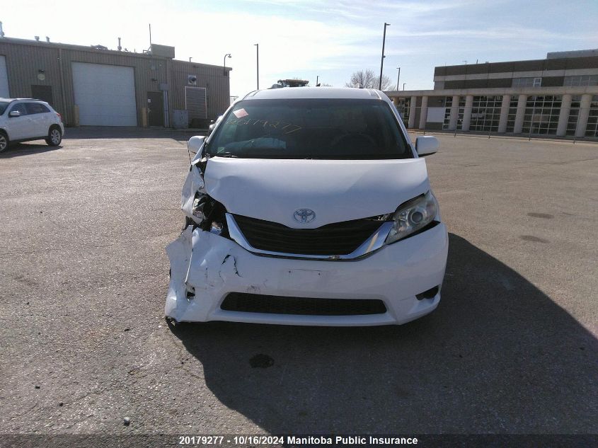 2011 Toyota Sienna Le V6 VIN: 5TDJK3DC8BS011073 Lot: 20179277