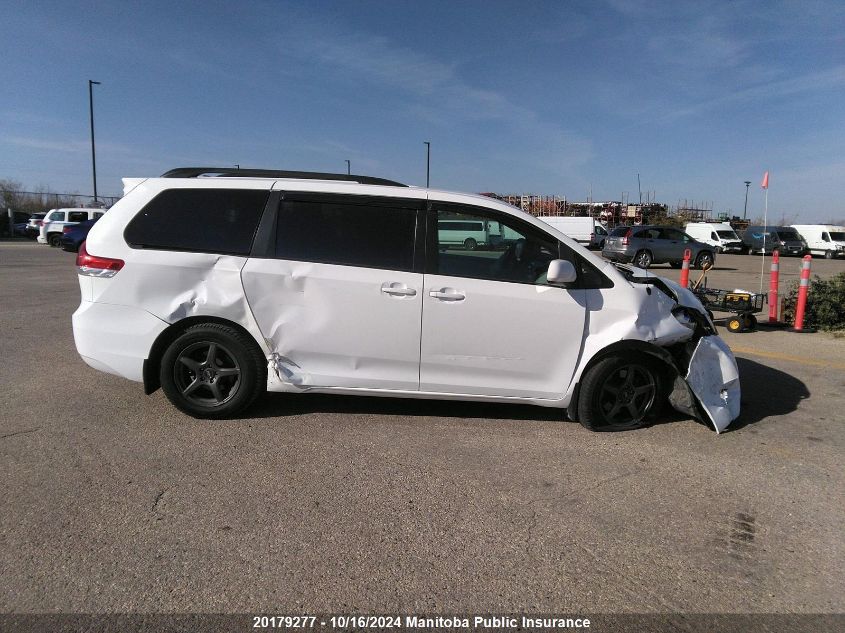 2011 Toyota Sienna Le V6 VIN: 5TDJK3DC8BS011073 Lot: 20179277