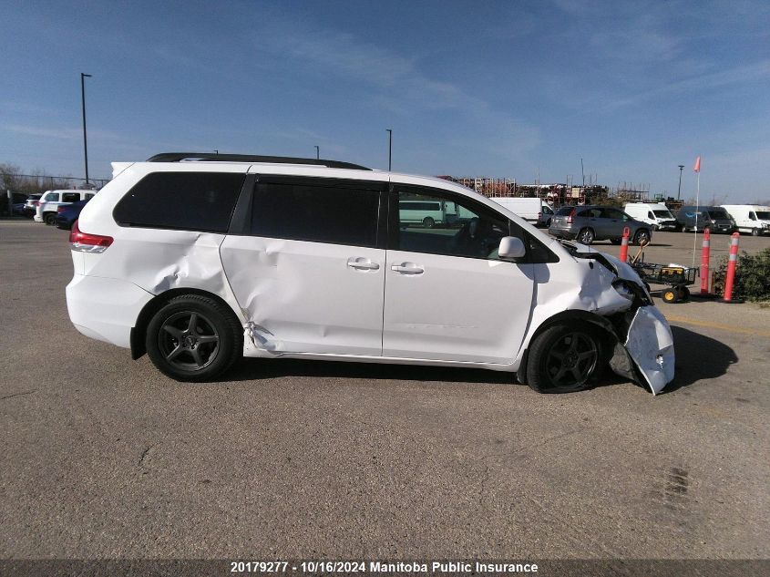 2011 Toyota Sienna Le V6 VIN: 5TDJK3DC8BS011073 Lot: 20179277