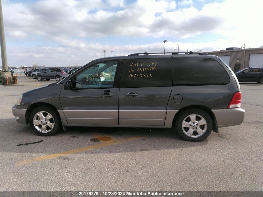 2005 Ford Freestar Sel VIN: 2FMZA56255BA47326 Lot: 20179279