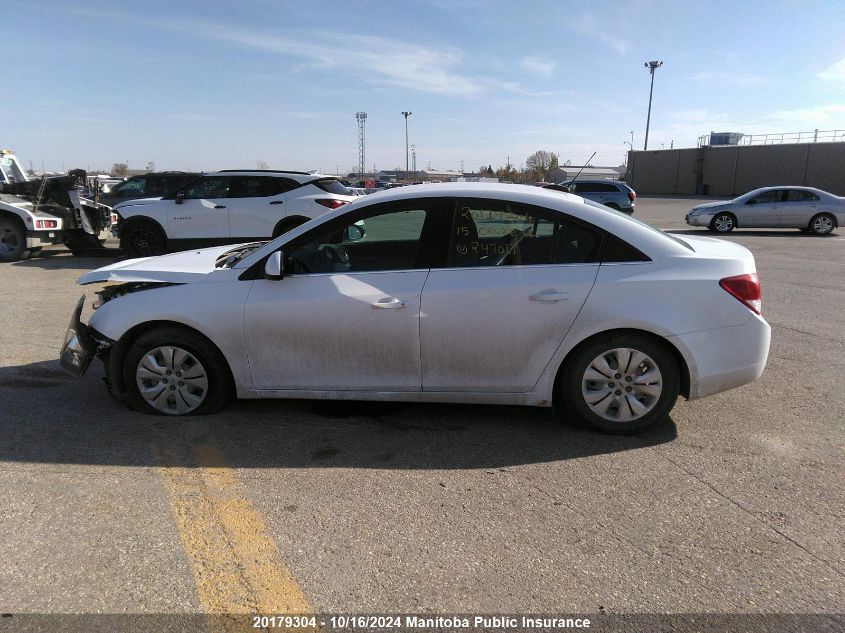 2015 Chevrolet Cruze Lt Turbo VIN: 1G1PC5SB8F7247017 Lot: 20179304