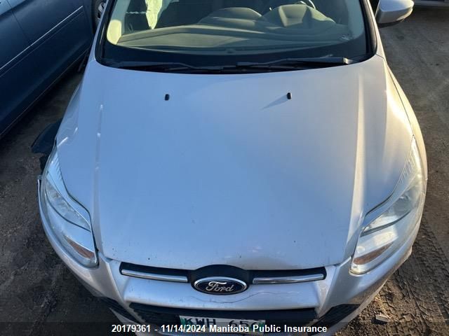 2013 Ford Focus Se VIN: 1FADP3F24DL108851 Lot: 20179361