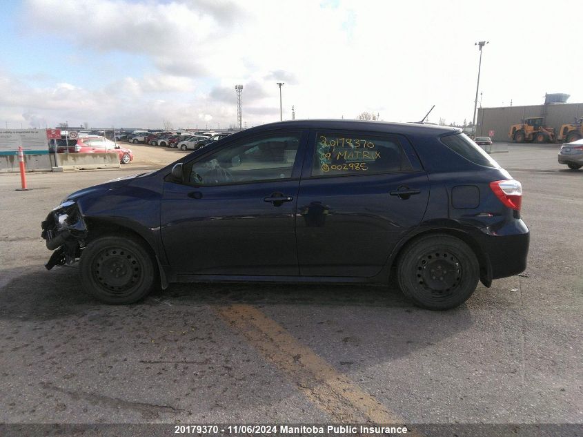 2009 Toyota Matrix VIN: 2T1KU40E89C002985 Lot: 20179370