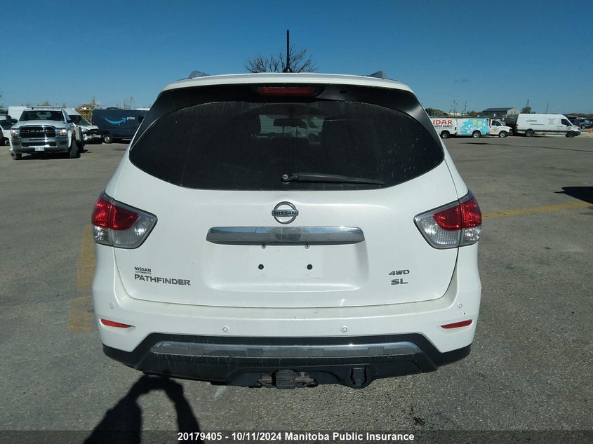 2014 Nissan Pathfinder Sl VIN: 5N1AR2MM2EC603231 Lot: 20179405