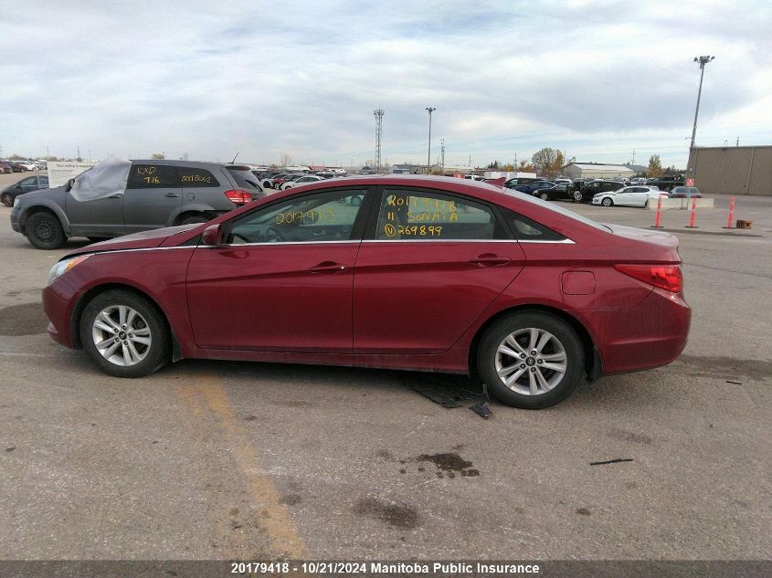 2011 Hyundai Sonata Gls VIN: 5NPEB4AC8BH269899 Lot: 20179418