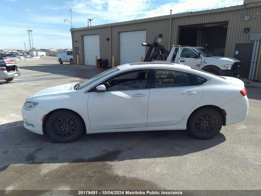 1C3CCCEG3FN684473 2015 Chrysler 200 C V6