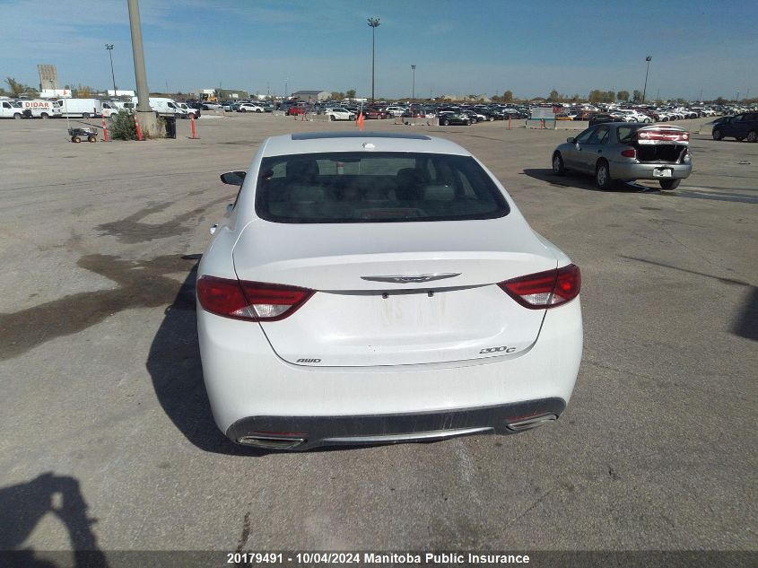 1C3CCCEG3FN684473 2015 Chrysler 200 C V6