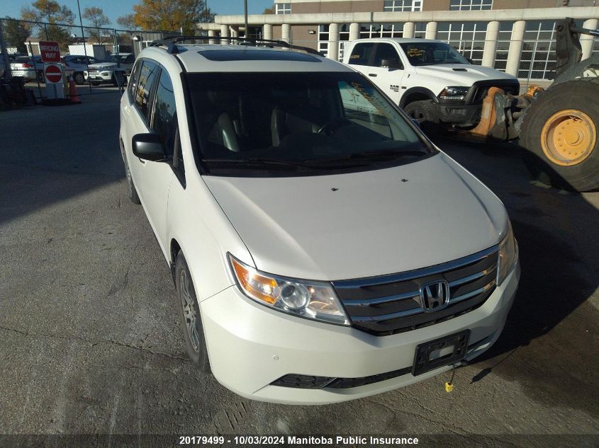 2013 Honda Odyssey Ex-L VIN: 5FNRL5H65DB504927 Lot: 20179499