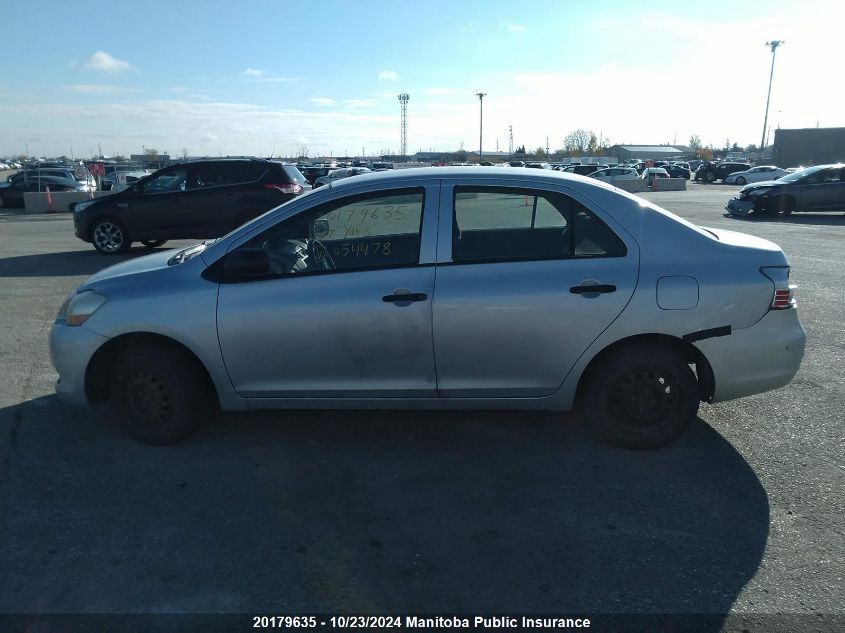 2007 Toyota Yaris VIN: JTDBT923271054478 Lot: 20179635