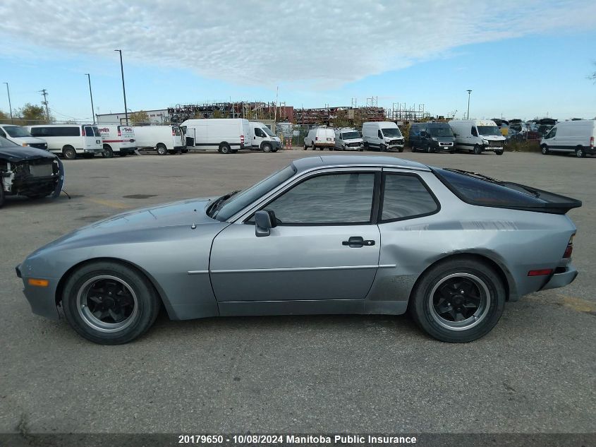 1984 Porsche 944 VIN: WP0AA0945EN465407 Lot: 20179650