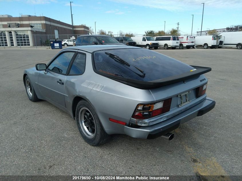 1984 Porsche 944 VIN: WP0AA0945EN465407 Lot: 20179650