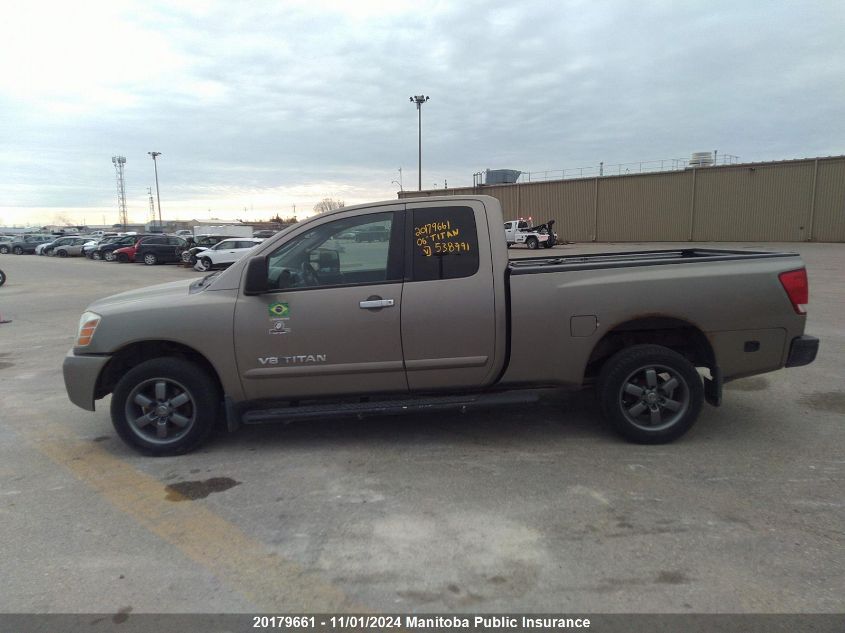 2006 Nissan Titan 5.6 Se King Cab VIN: 1N6AA06B96N538991 Lot: 20179661