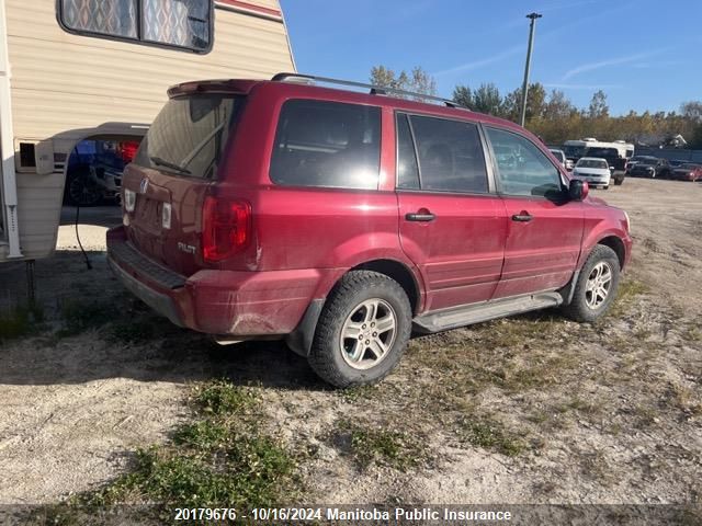 2004 Honda Pilot Ex VIN: 2HKYF18484H595848 Lot: 20179676