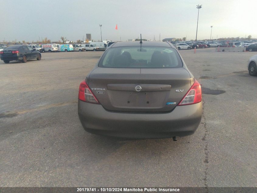 2012 Nissan Versa 1.6 Sv VIN: 3N1CN7AP9CL897087 Lot: 20179741