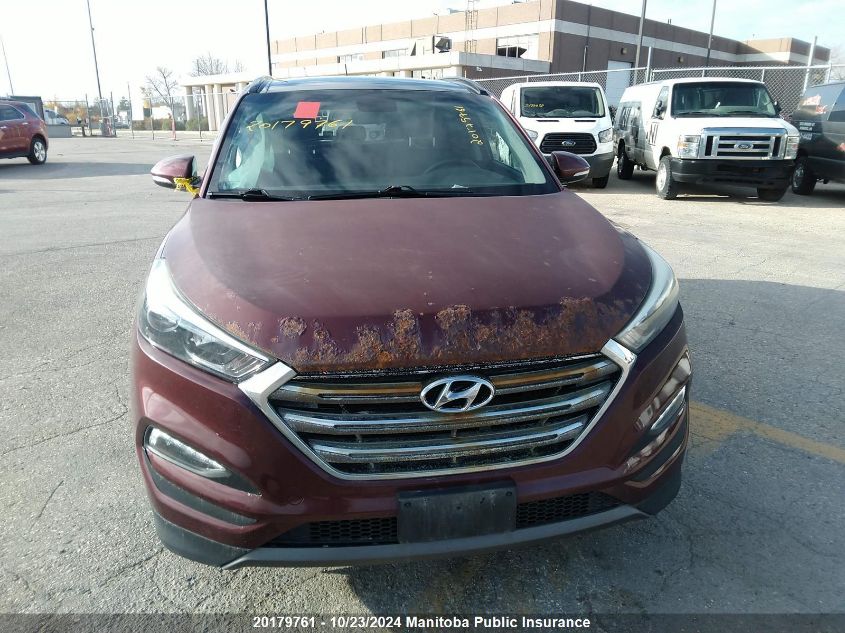 2017 Hyundai Tucson 1.6T VIN: KM8J3CA21HU309263 Lot: 20179761