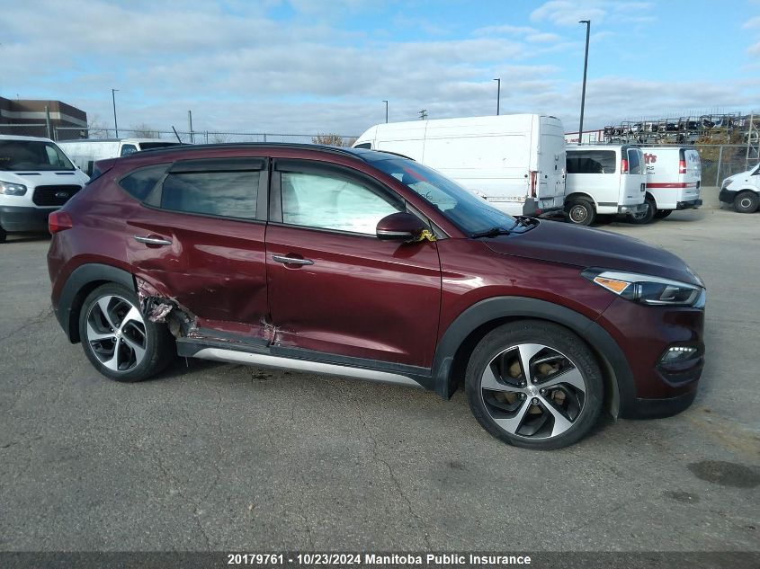 2017 Hyundai Tucson 1.6T VIN: KM8J3CA21HU309263 Lot: 20179761