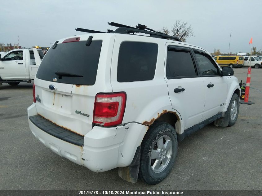 1FMCU93Z88KC43695 2008 Ford Escape Xlt