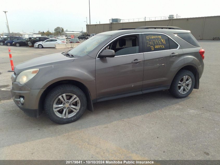 2CNALDEW3A6287192 2010 Chevrolet Equinox Lt