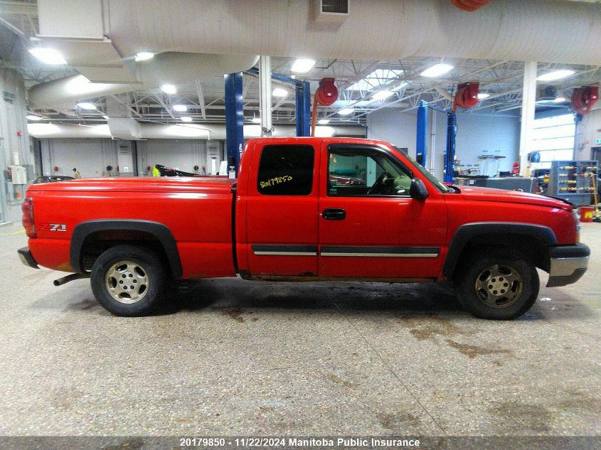 2003 Chevrolet Silverado 1500 Ls Ext Cab VIN: 2GCEK19T431283627 Lot: 20179850