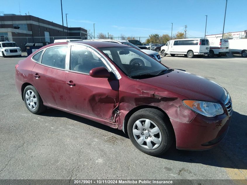 KMHDU4BD0AU124644 2010 Hyundai Elantra Gl