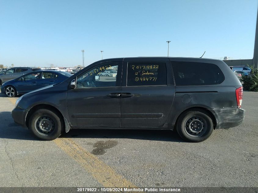 KNDMG4C74C6484771 2012 Kia Sedona Lx