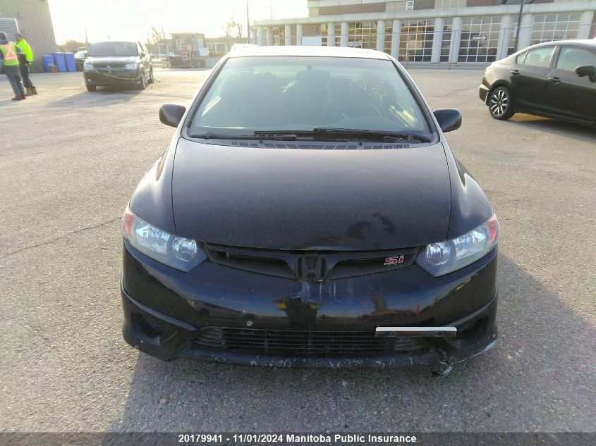 2008 Honda Civic Si VIN: 2HGFG21508H100023 Lot: 20179941