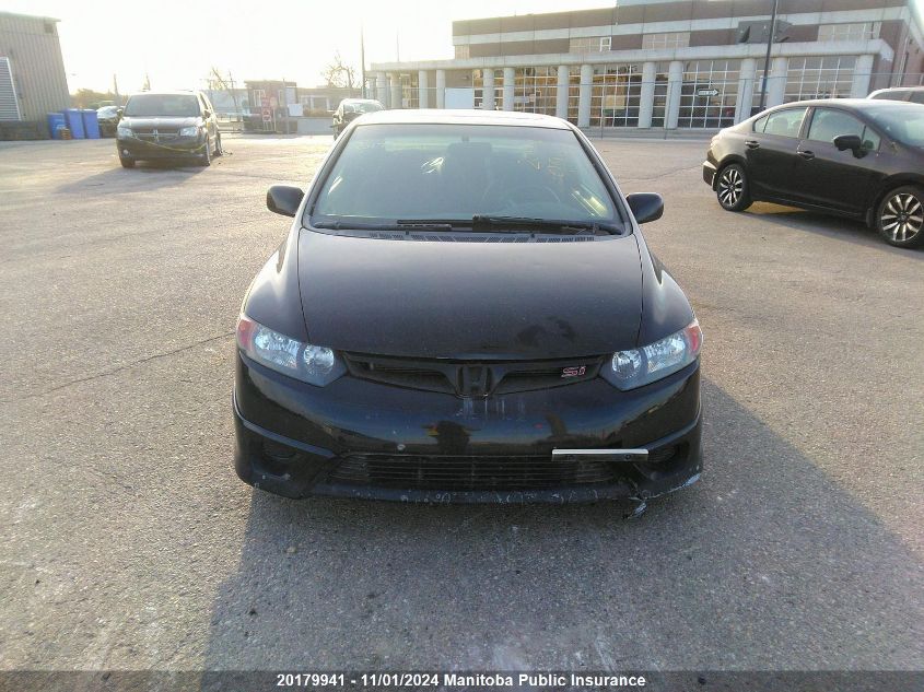 2008 Honda Civic Si VIN: 2HGFG21508H100023 Lot: 20179941