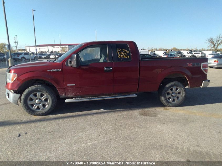 1FTFX1ET9EFB12279 2014 Ford F150 Xlt Supercab