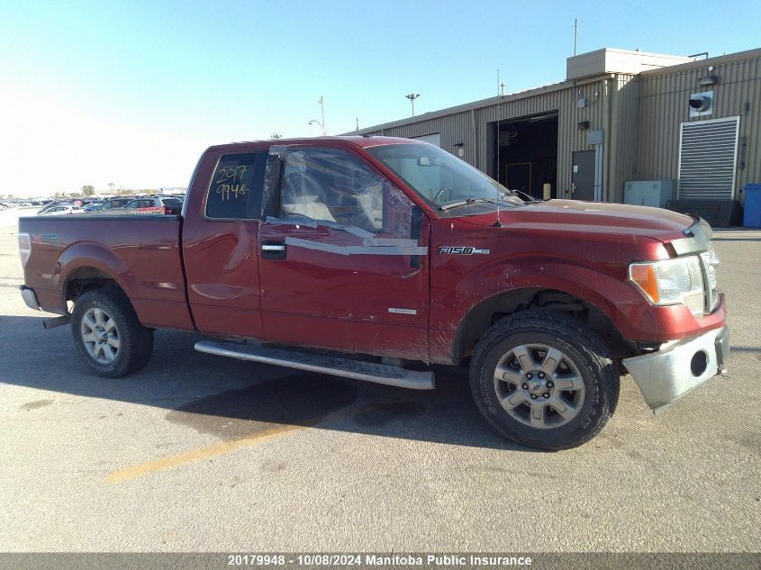 1FTFX1ET9EFB12279 2014 Ford F150 Xlt Supercab