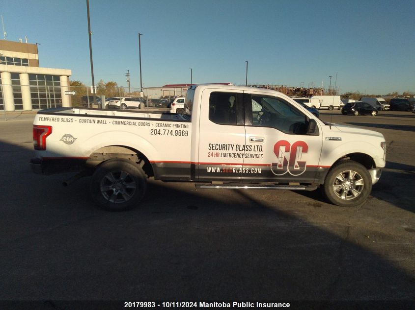 1FTFX1EF8GKG03057 2016 Ford F150 Xlt Supercab