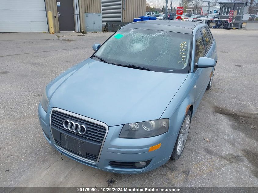 2007 Audi A3 2.0T VIN: WAUNF78P97A197895 Lot: 20179990