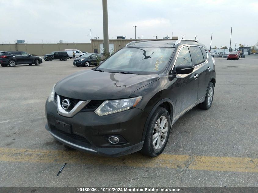 5N1AT2MVXEC816566 2014 Nissan Rogue Sv