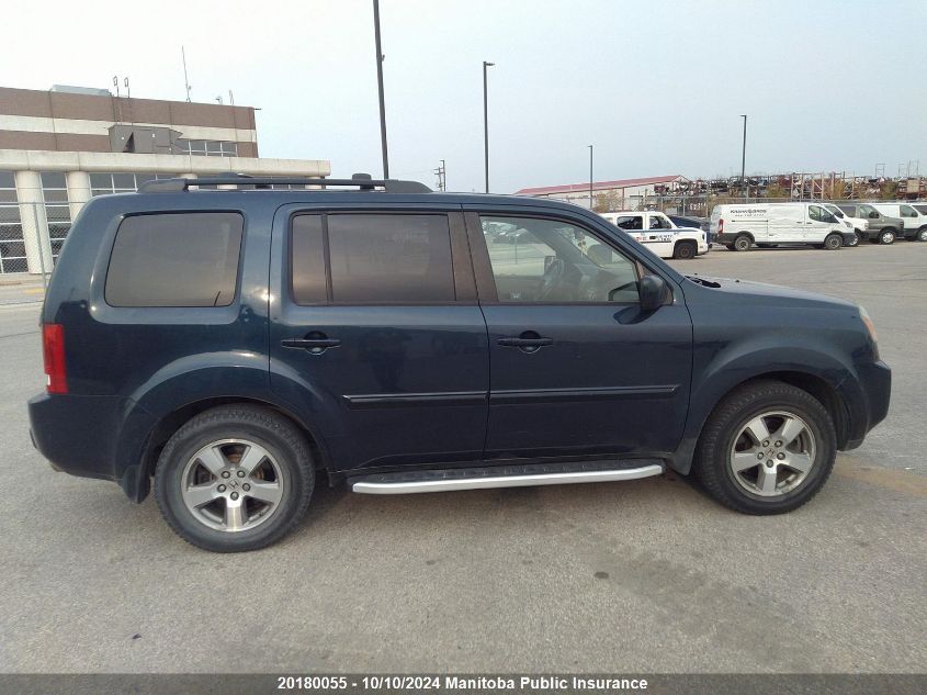 2009 Honda Pilot Ex VIN: 5FNYF48439B504587 Lot: 20180055