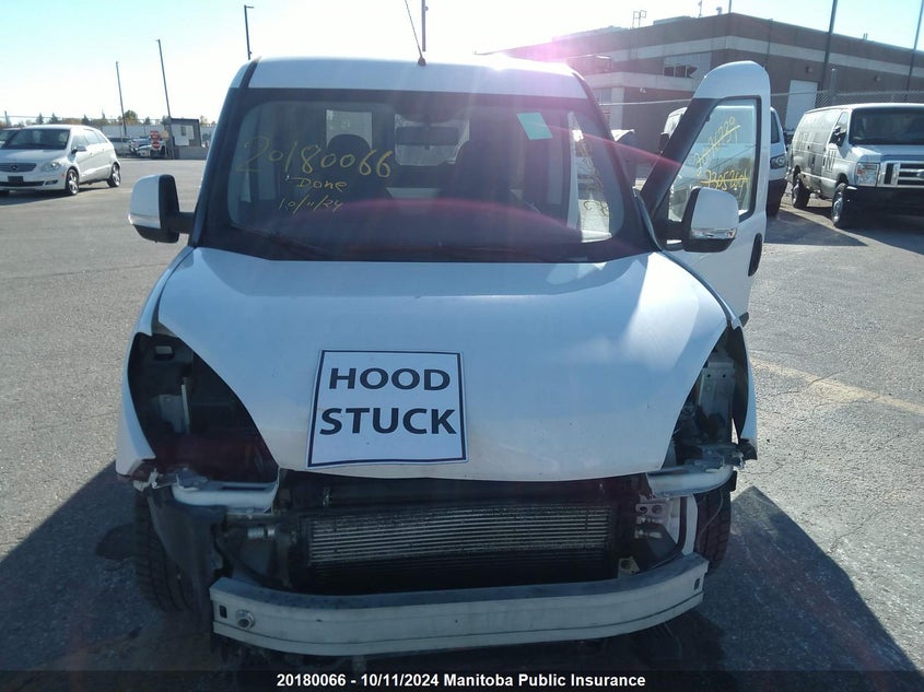 2016 Ram Promaster City Slt Cargo Van VIN: ZFBERFDT8G6C98409 Lot: 20180066