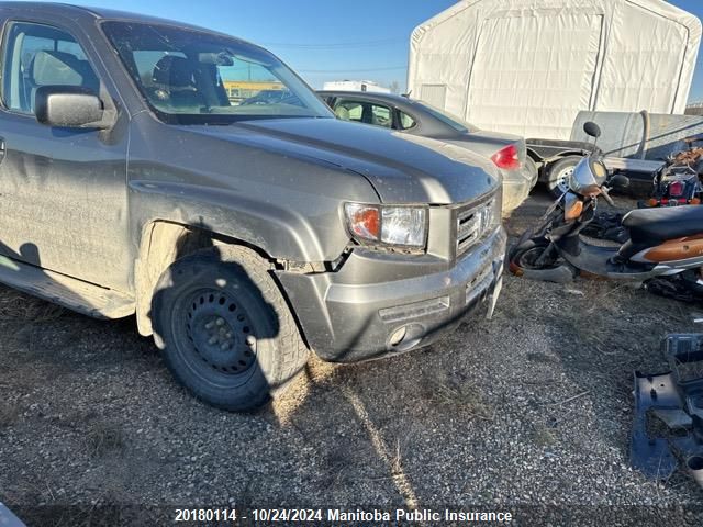 2007 Honda Ridgeline Lx VIN: 2HJYK16497H002957 Lot: 20180114