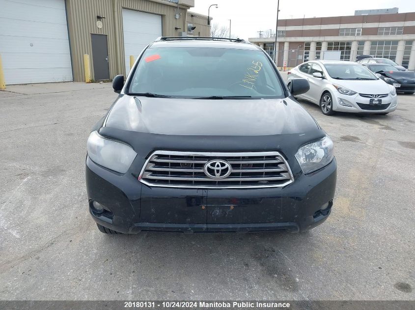 2010 Toyota Highlander Sport V6 VIN: 5TDEK3EH2AS012617 Lot: 20180131