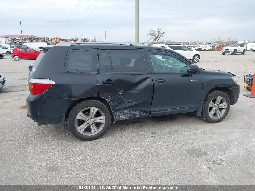 2010 Toyota Highlander Sport V6 VIN: 5TDEK3EH2AS012617 Lot: 20180131